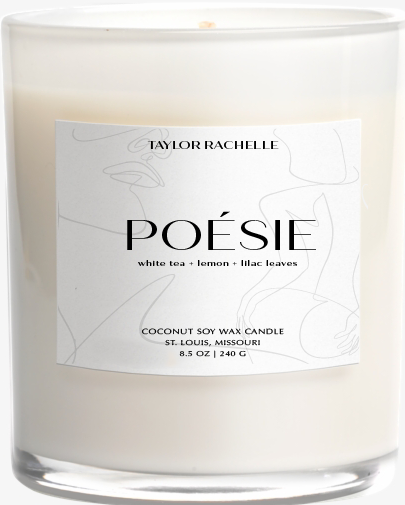 Poésie Wooden Wick Candle